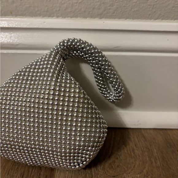 Silver Studded Clutch Bag!!!🪩✨🩶 - Picture 4 of 7